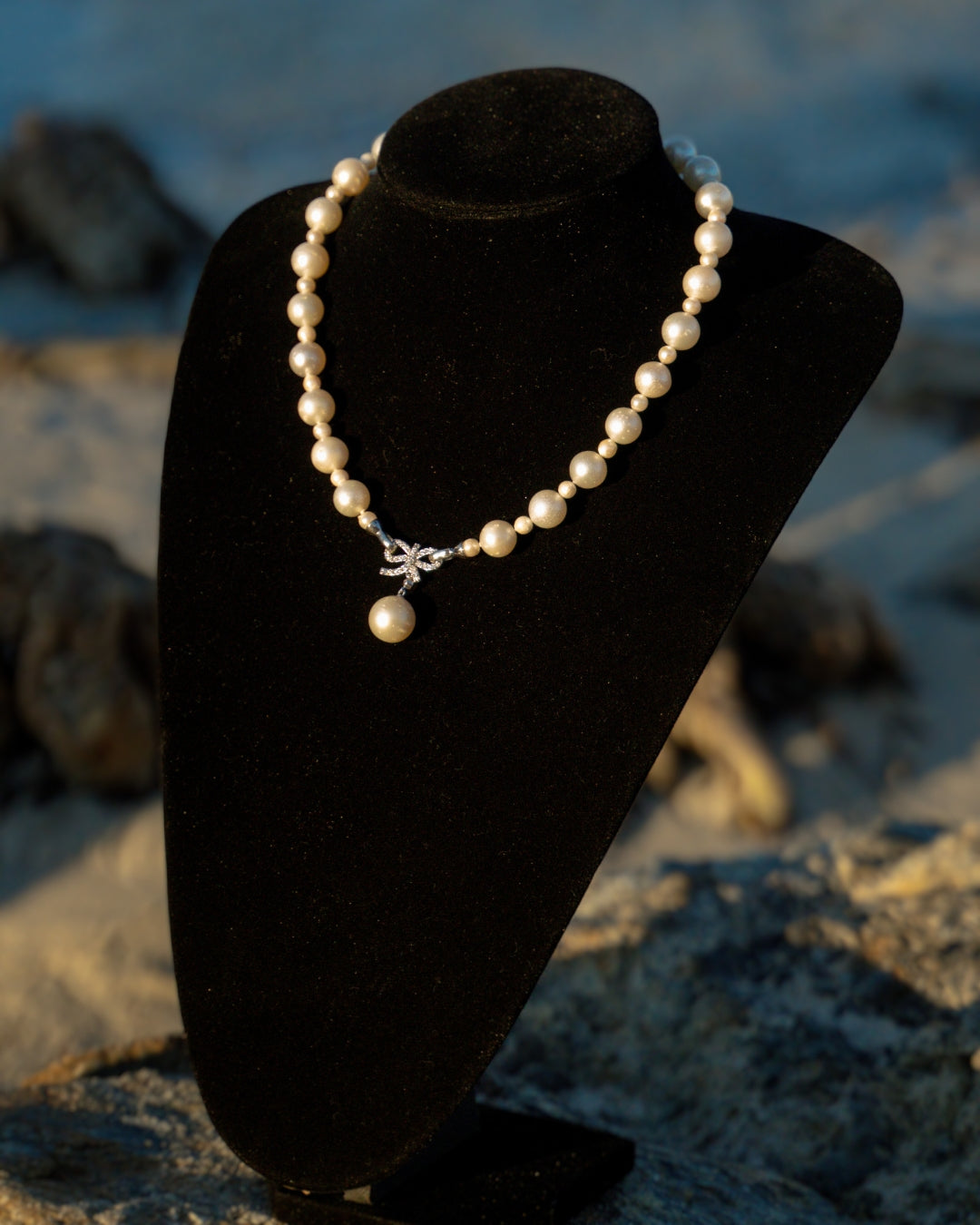Aquapearl Alba South Sea Pearl Two Ways Choker Necklace