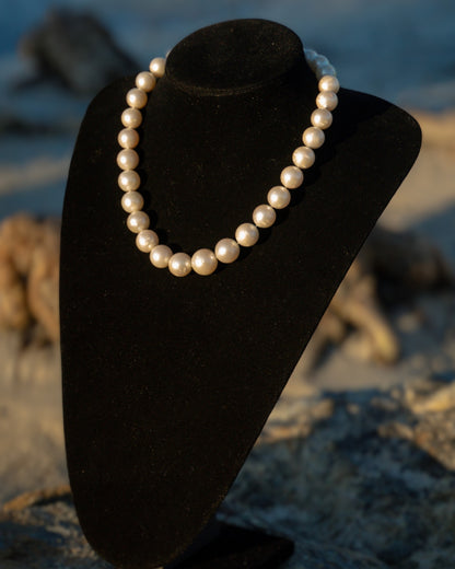 Aquapearl Athena 14k Gold South Sea Pearl Choker Necklace